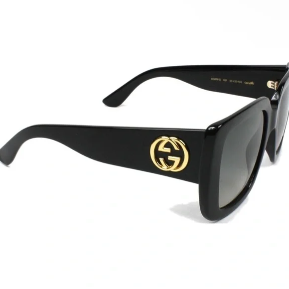 Gucci Women's Black Gradient Sunglasses - Picture 3 of 9